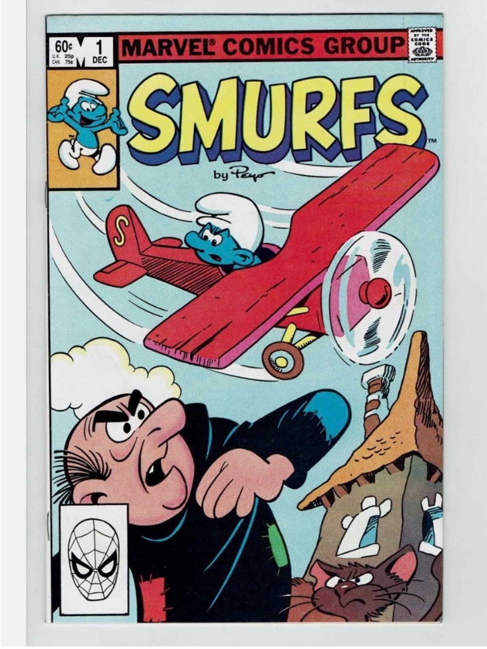 Smurf #1 issue marvel comic book